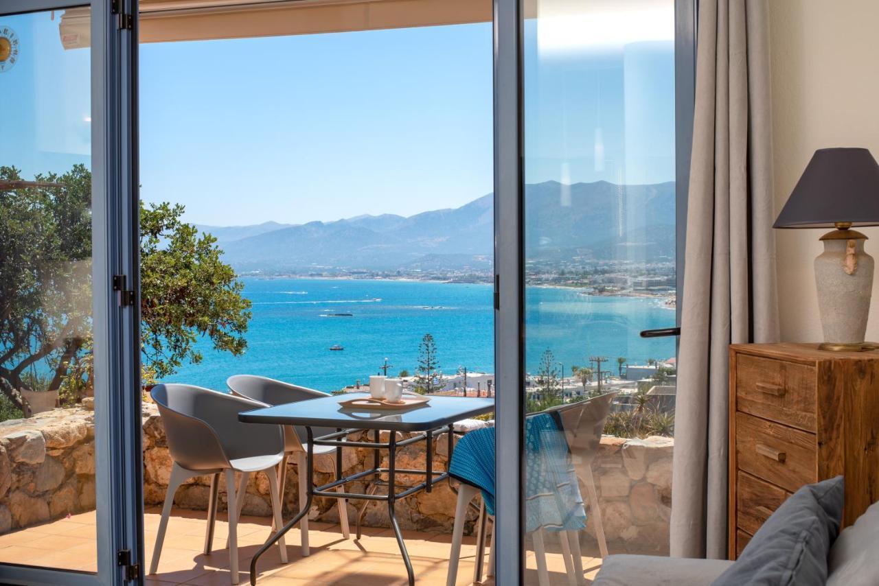 Villa Escape In Blue à Stalida Extérieur photo